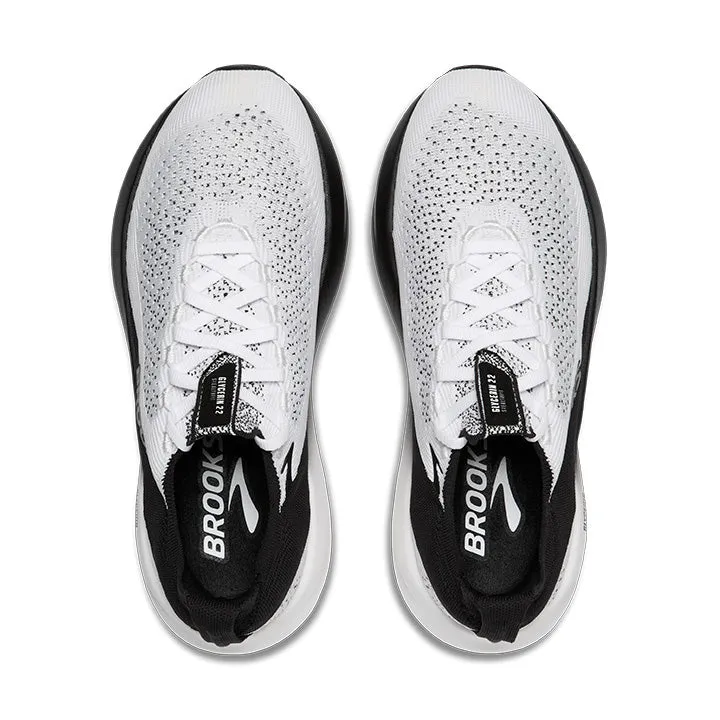 Brooks Women's Glycerin StealthFit 22 White/Black grip lock