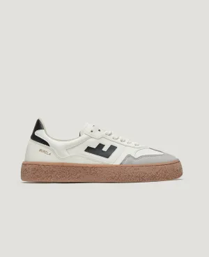 Burela Bold in White Black from Flamingos Life Silent Step