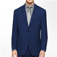 Calvin Klein Solid  Suit Modern Fit sharp tailoring