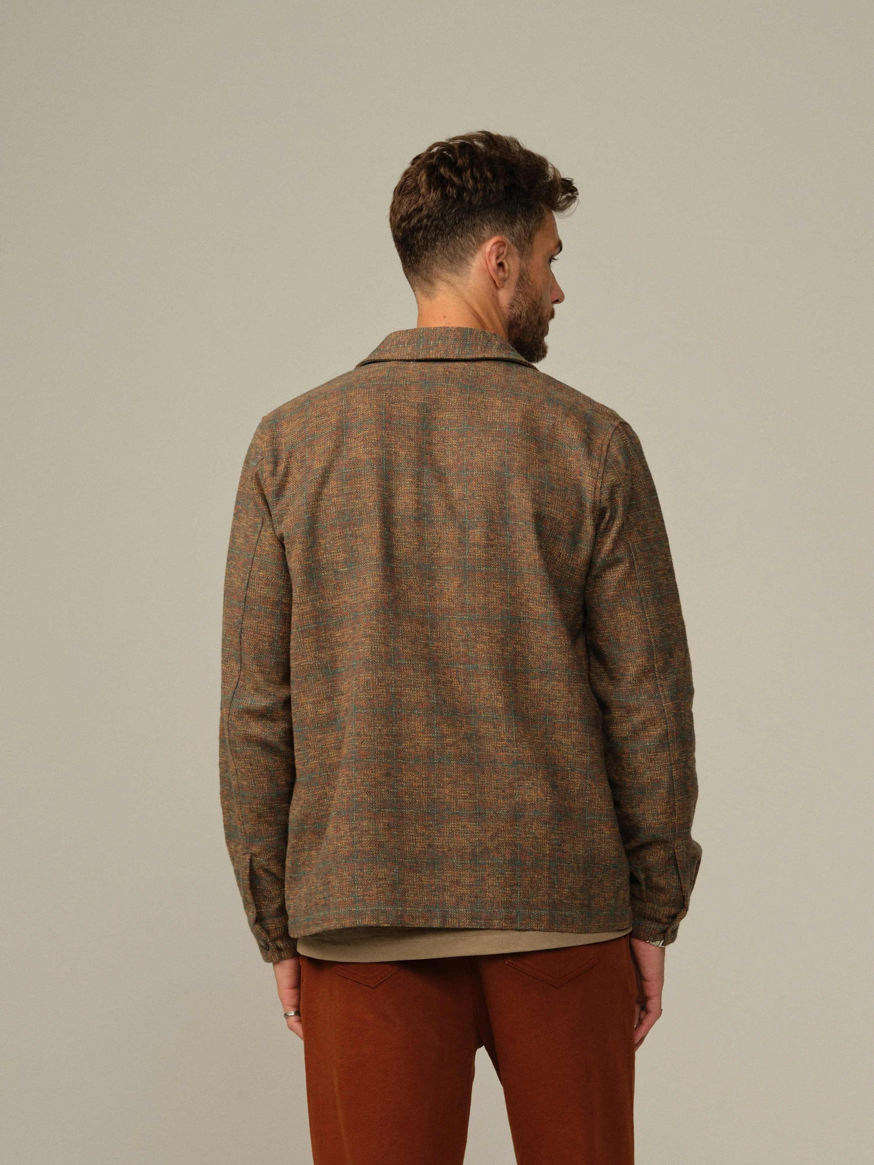 Cameron Japanese Flannel Overshirt - Final Sale rugged design