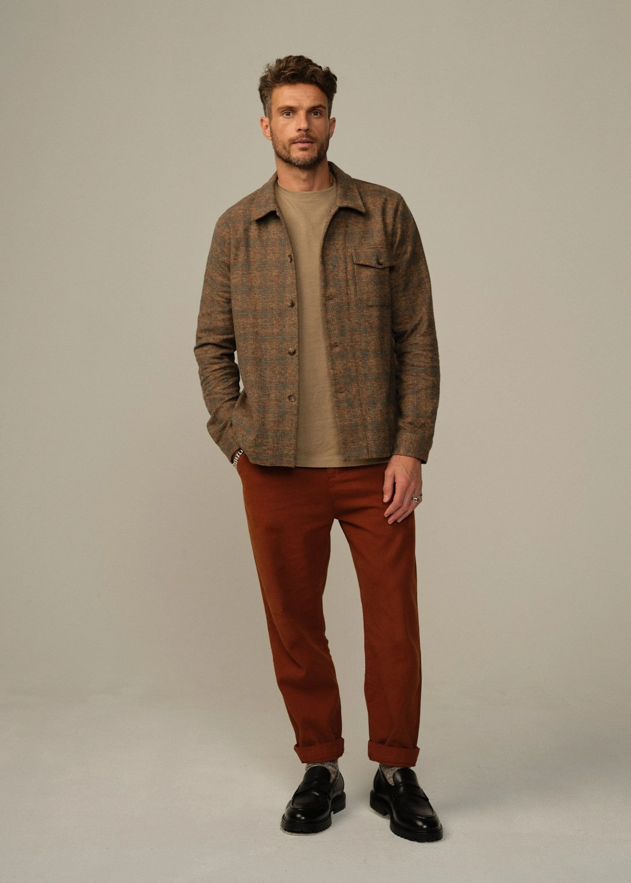 Cameron Japanese Flannel Overshirt - Final Sale cool touch