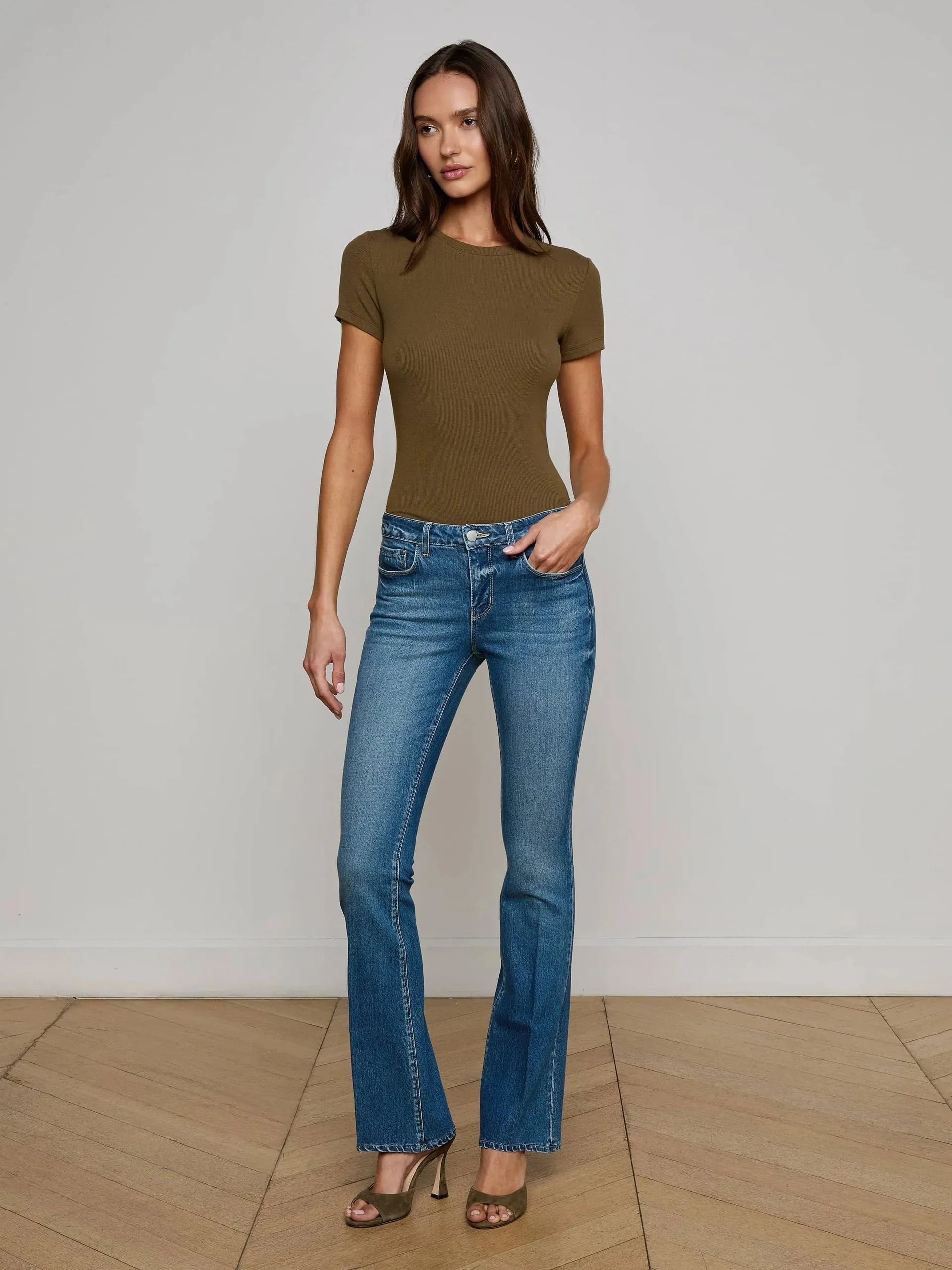 Cara L/R Bootcut easy stretch