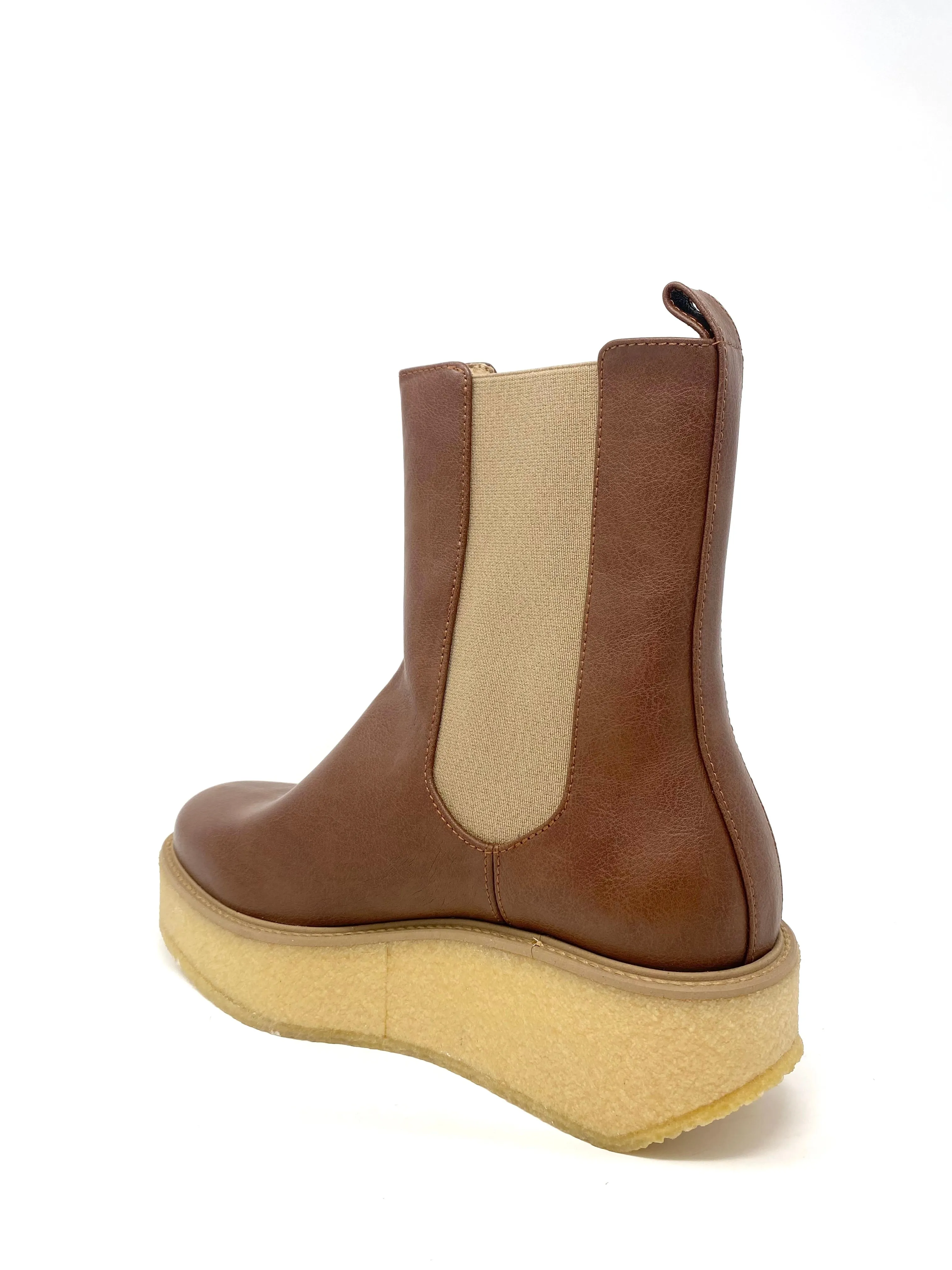 Carey Platform Boot in Tan from Novacas all match