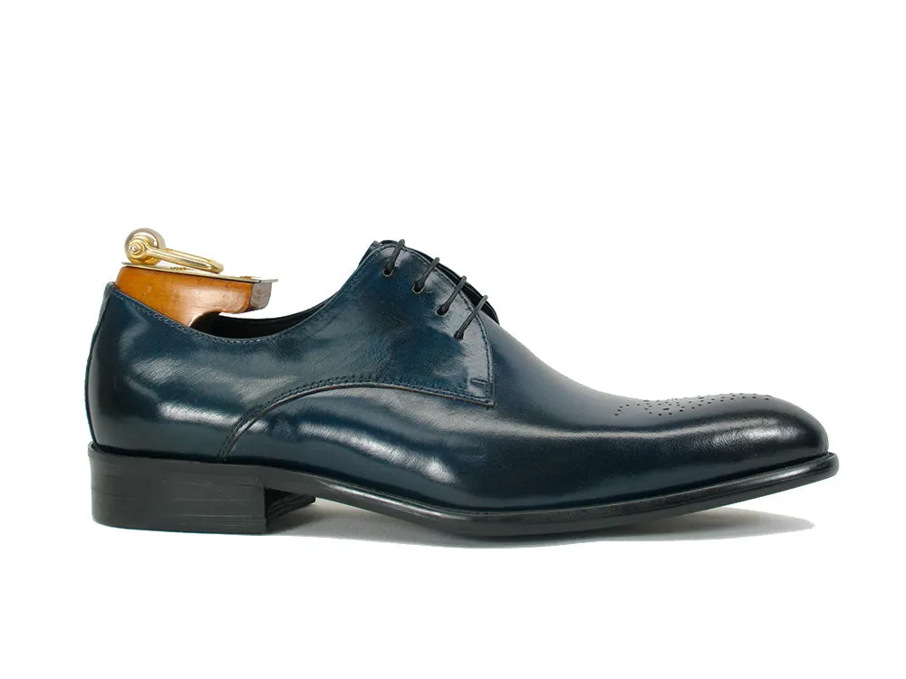 Carrucci KS479-04 Signature Lace-up Oxford - Navy luxury touch