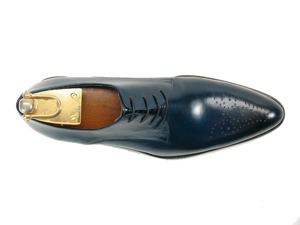 Carrucci KS479-04 Signature Lace-up Oxford - Navy office wear