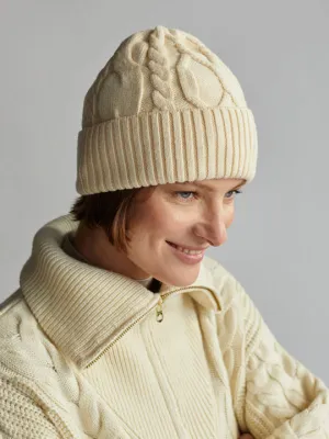 Chamond Cable Beanie faded glow