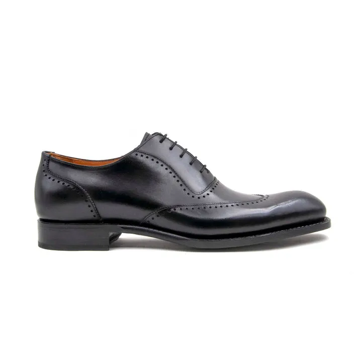 Charlton Lace Up Shoes - Black business touch