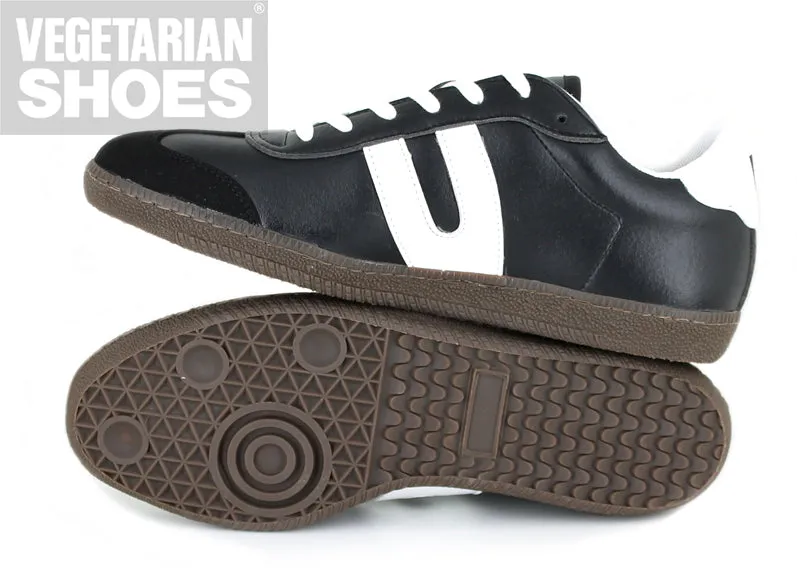Cheatah Sneaker in Black from Vegetarian Shoes Joy Motion