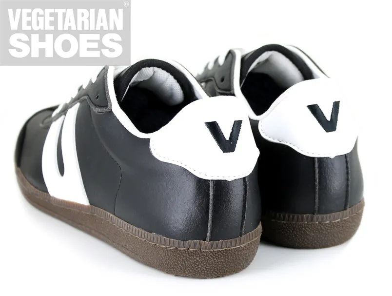Cheatah Sneaker in Black from Vegetarian Shoes Move Free
