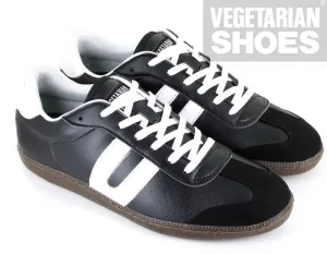 Cheatah Sneaker in Black from Vegetarian Shoes Low Profile