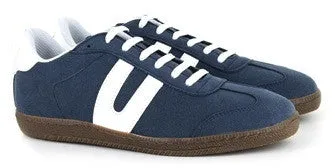 Cheatah Sneaker in Navy from Vegetarian Shoes Day Trip
