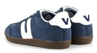Cheatah Sneaker in Navy from Vegetarian Shoes Daily Comfort