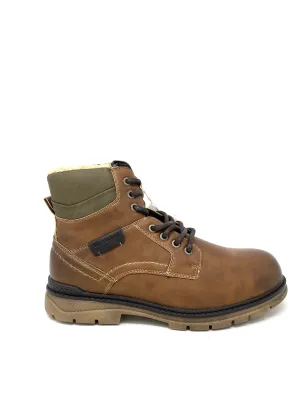 Chris Boot in Brown from Wanderlust (Wide Fit) slick vibe