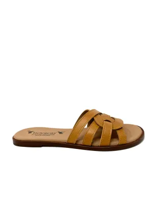 Clarissa Slide in Camel from Novacas Soft Touch
