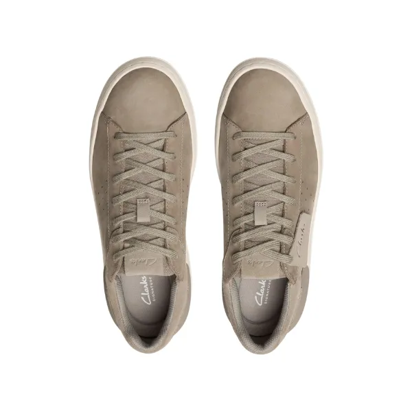 Clarks Men's Courtlite 2 Run Grey travel ready