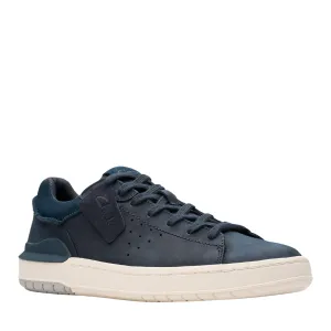 Clarks Men's Courtlite 2 Run Navy tourist vibe
