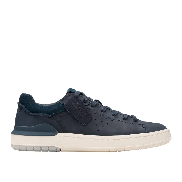 Clarks Men's Courtlite 2 Run Navy timeless tone