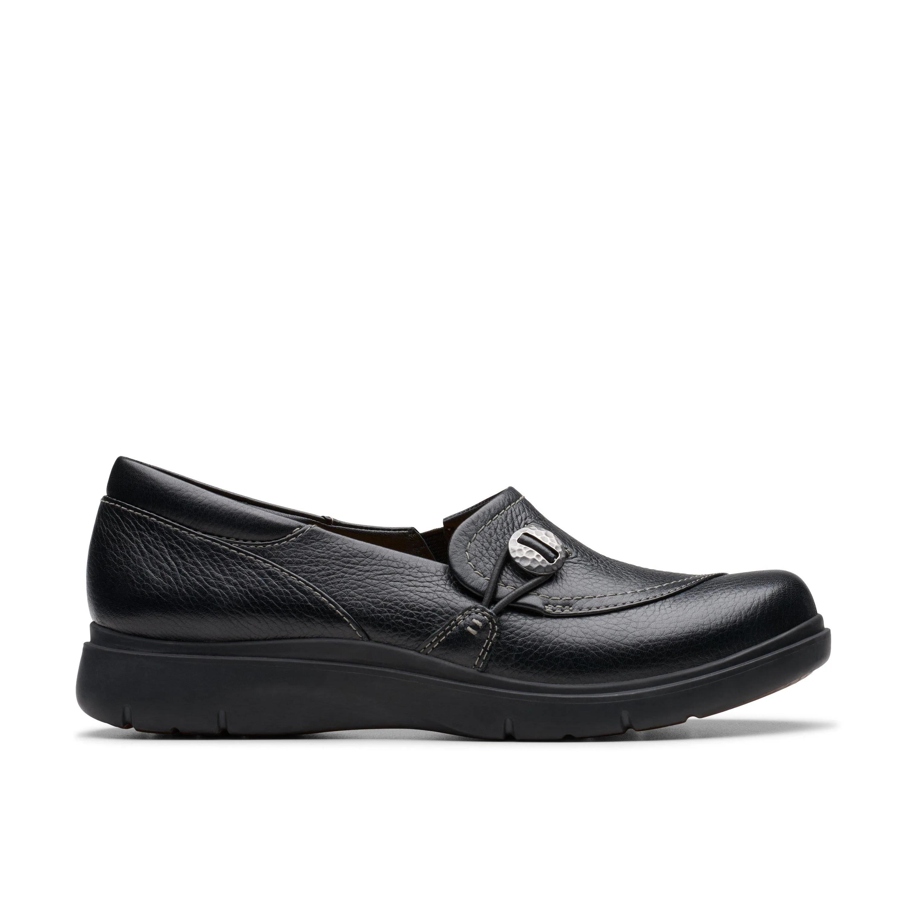 Clarks Women's Certina Ease Wide Black style relax
