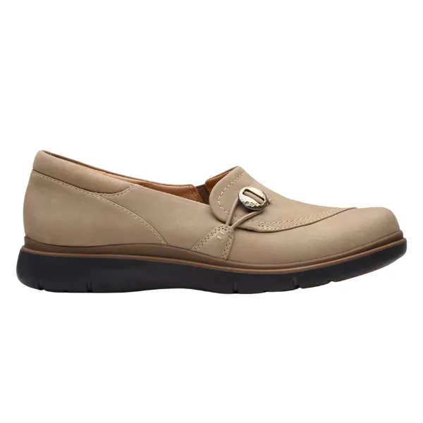 Clarks Women's Certina Ease Wide Pebble everyday vibe