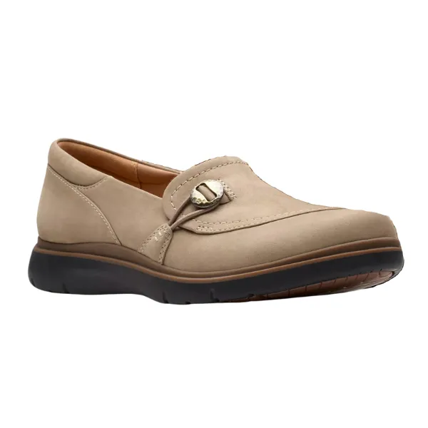 Clarks Women's Certina Ease Wide Pebble morning chill
