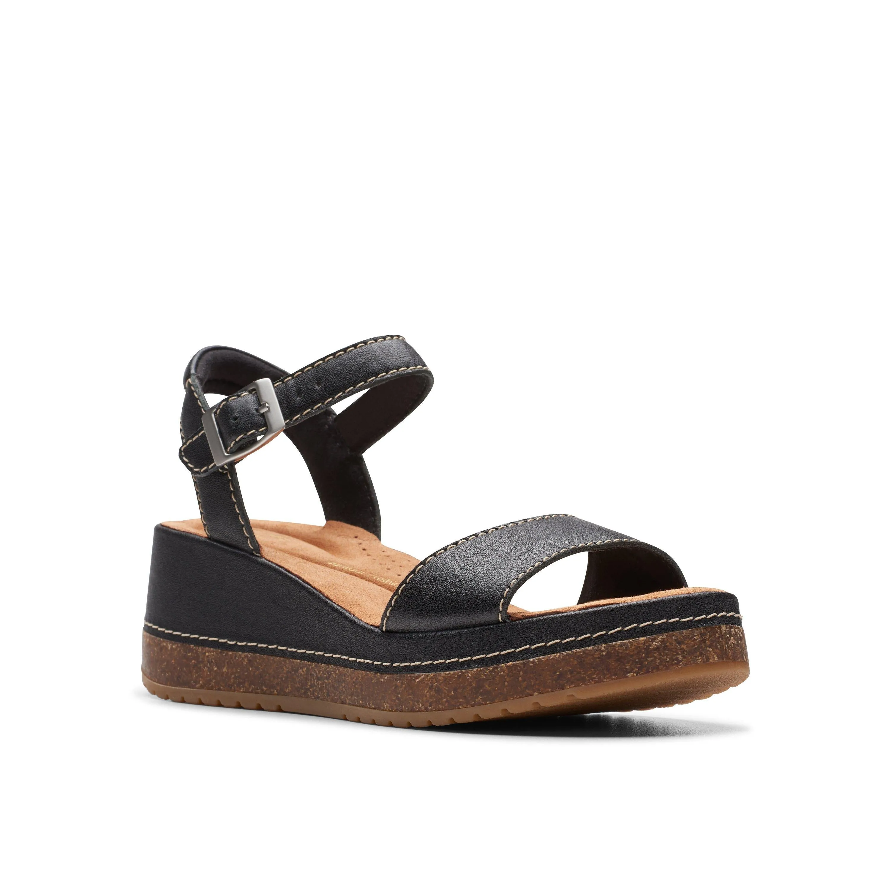 Clarks Women's Kassandra Lily Black Soft Footing