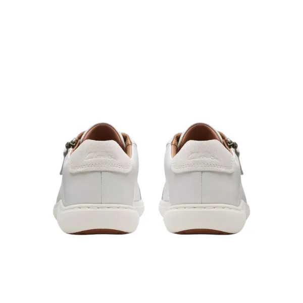 Clarks Women's Nalle Lace White functional fit