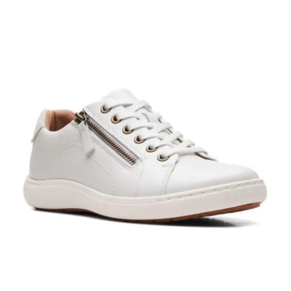 Clarks Women's Nalle Lace White friend day