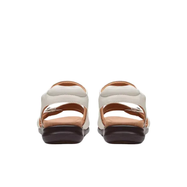 Clarks Women's Wide Kitly Ave White morning rush