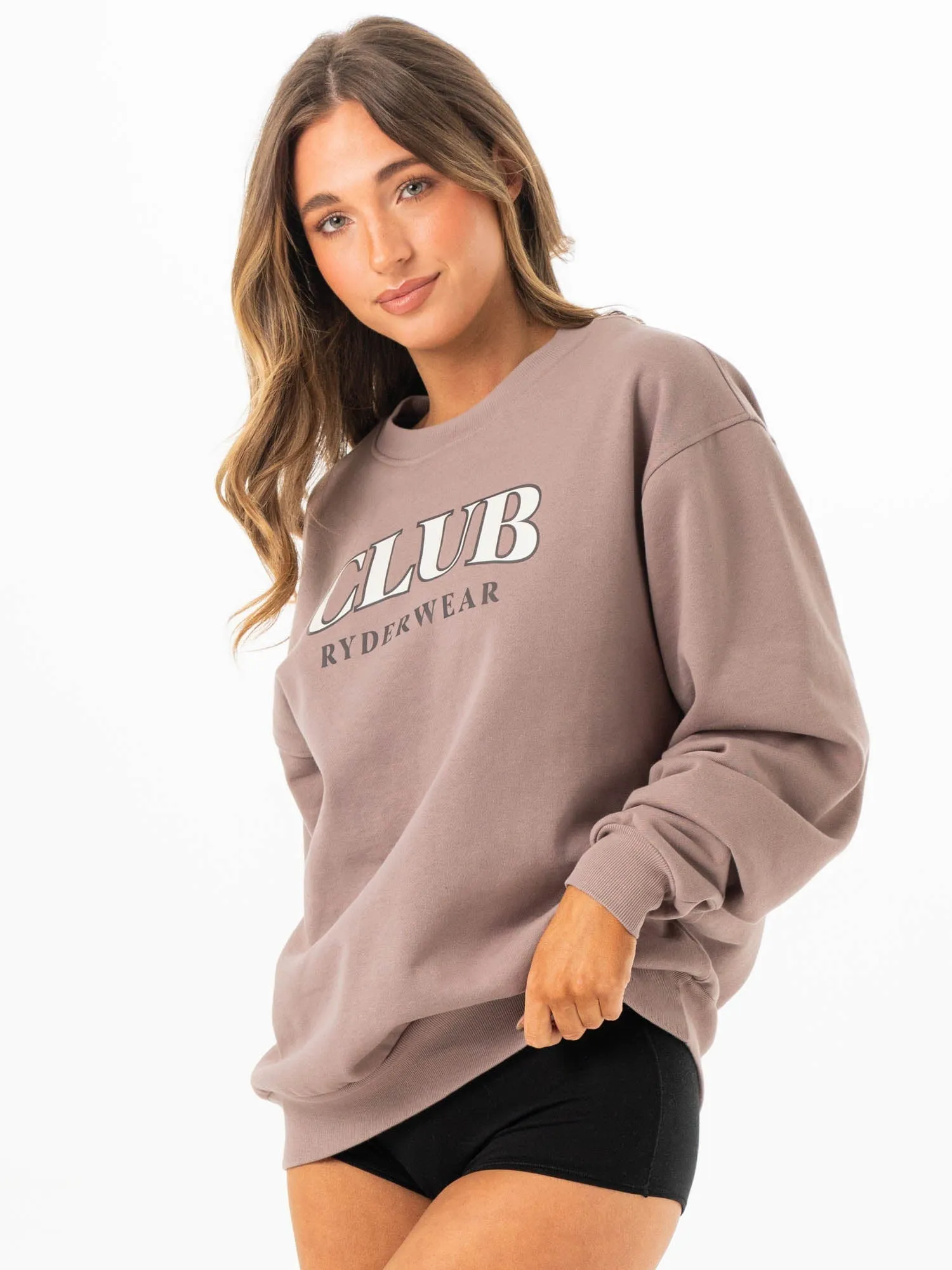Club Sweater - Taupe Cozy Layers