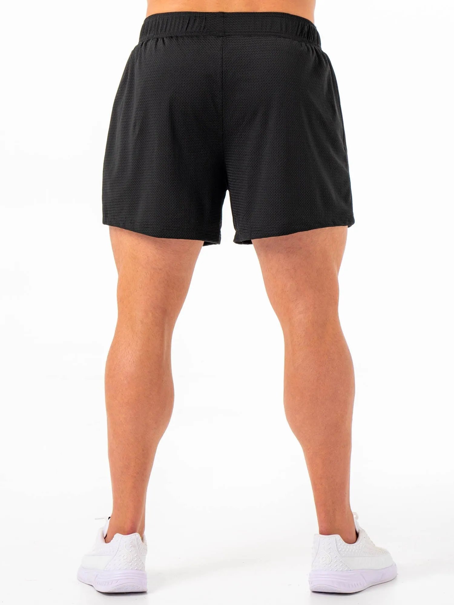 Collegiate Mesh Short - Black trendy wear