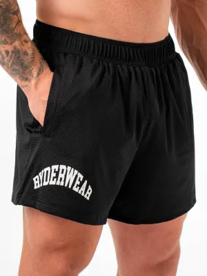 Collegiate Mesh Short - Black active performance