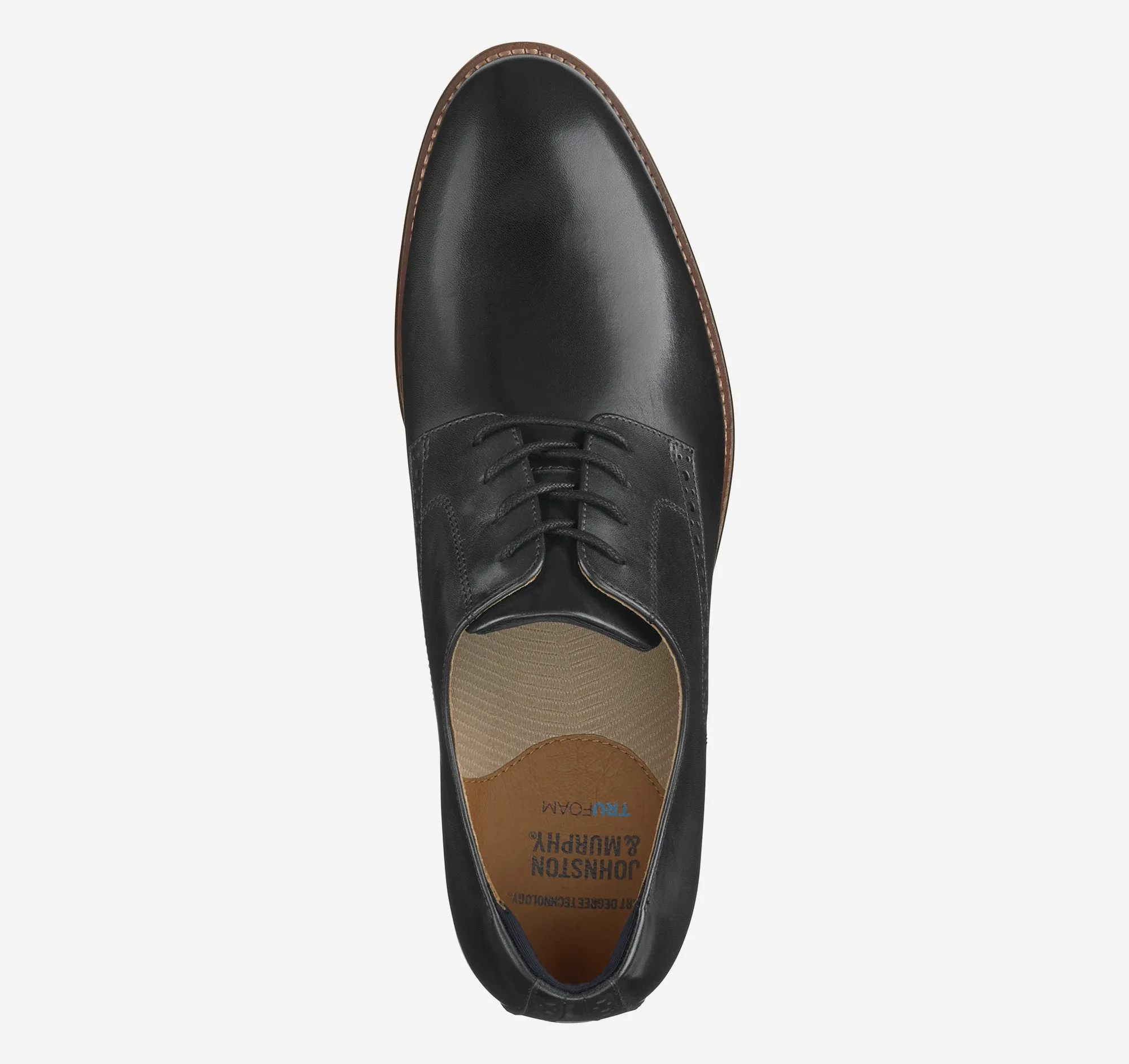 Conard 2.0 Plain Toe - Black Full Grain clean blend