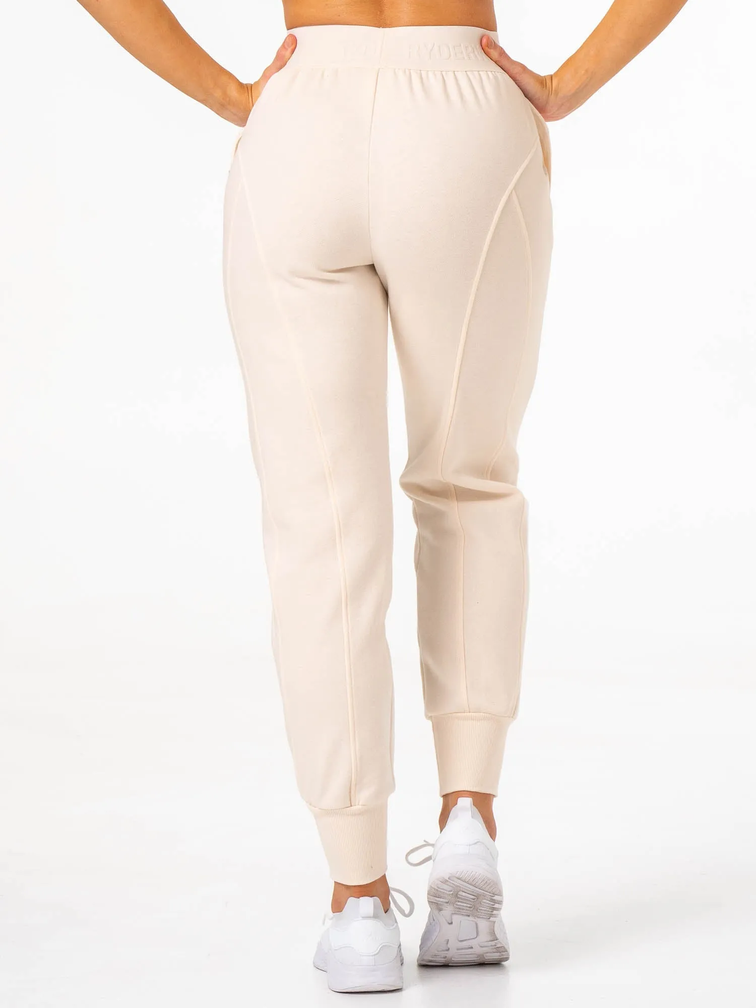 Contour Track Pants - Vanilla Home Casual