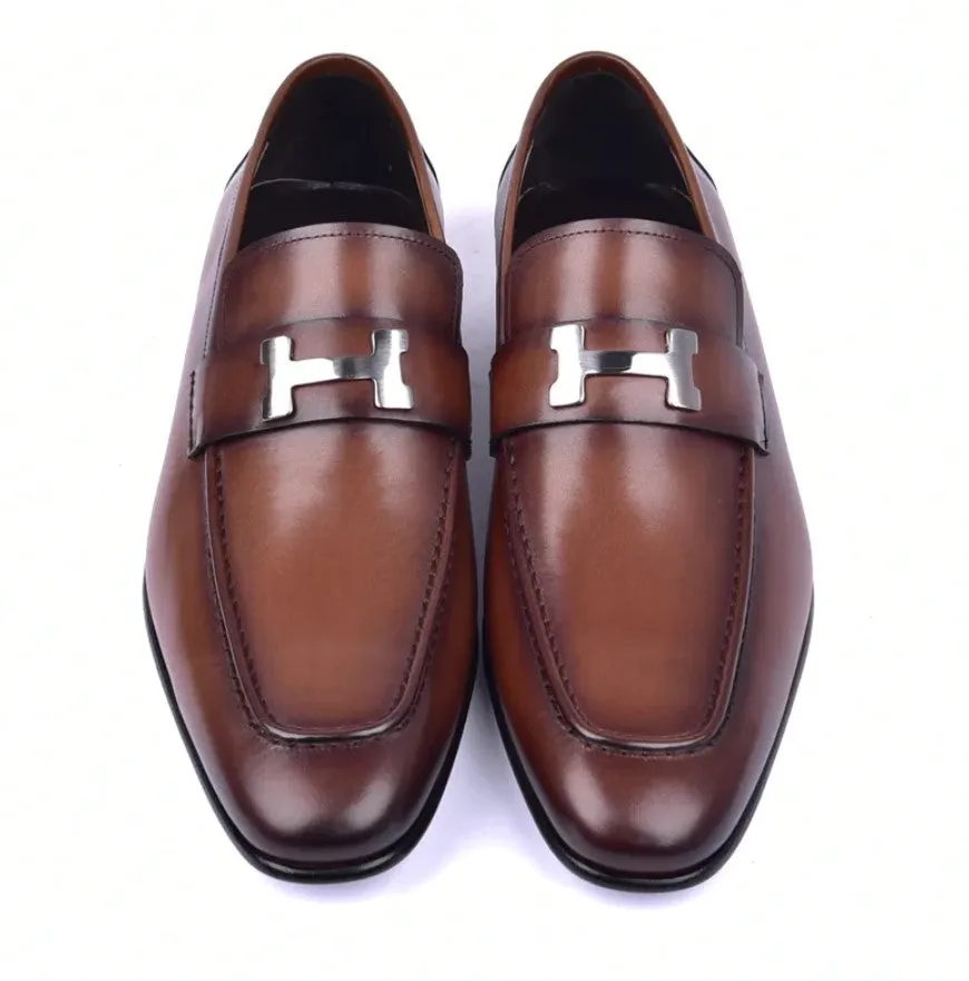Corrente 5760 Burnished Calfskin Loafer - Brown fresh fit