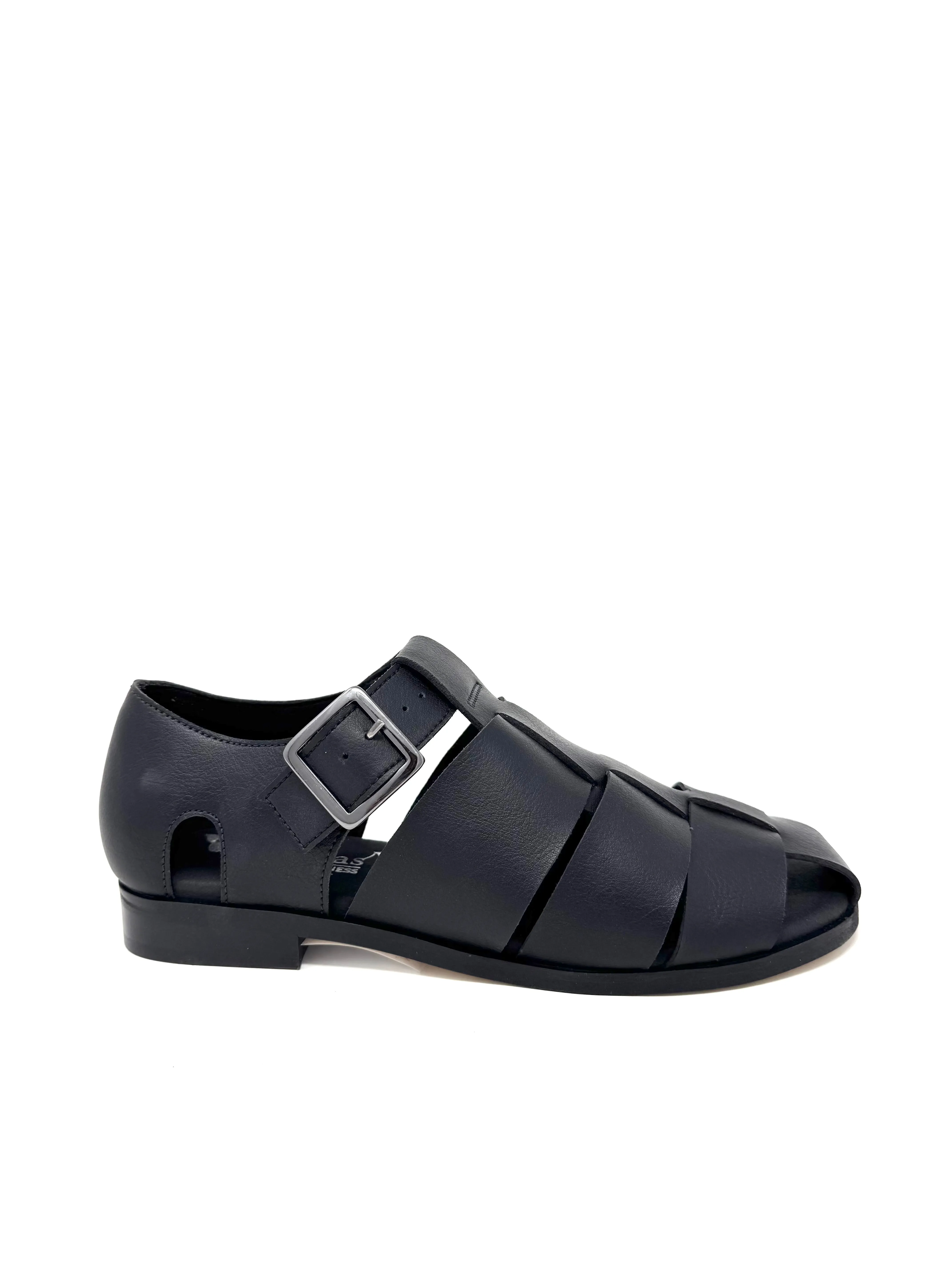 Courtney Sandal in Black from Novacas Nature Flow