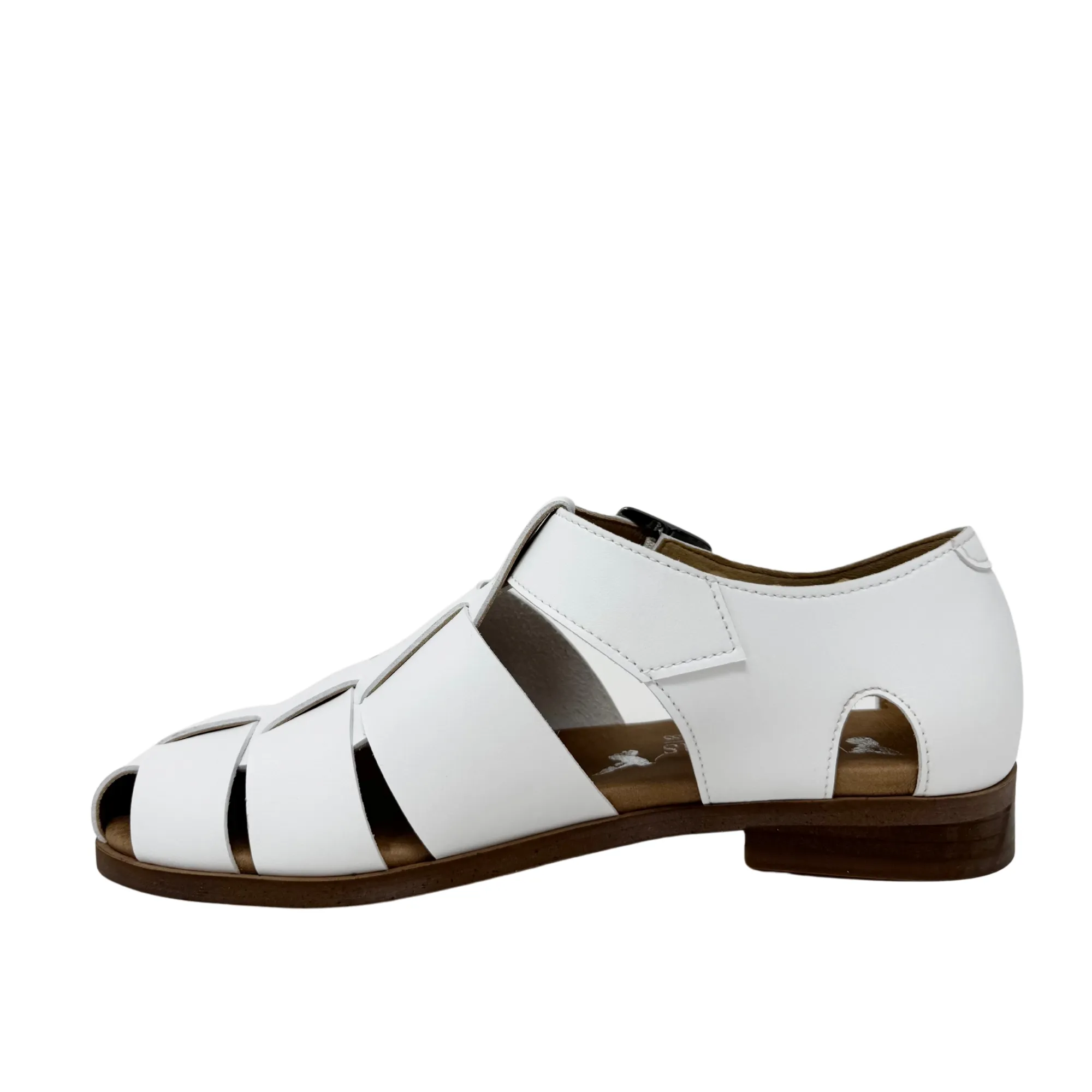 Courtney Sandal in White from Novacas Ocean Touch