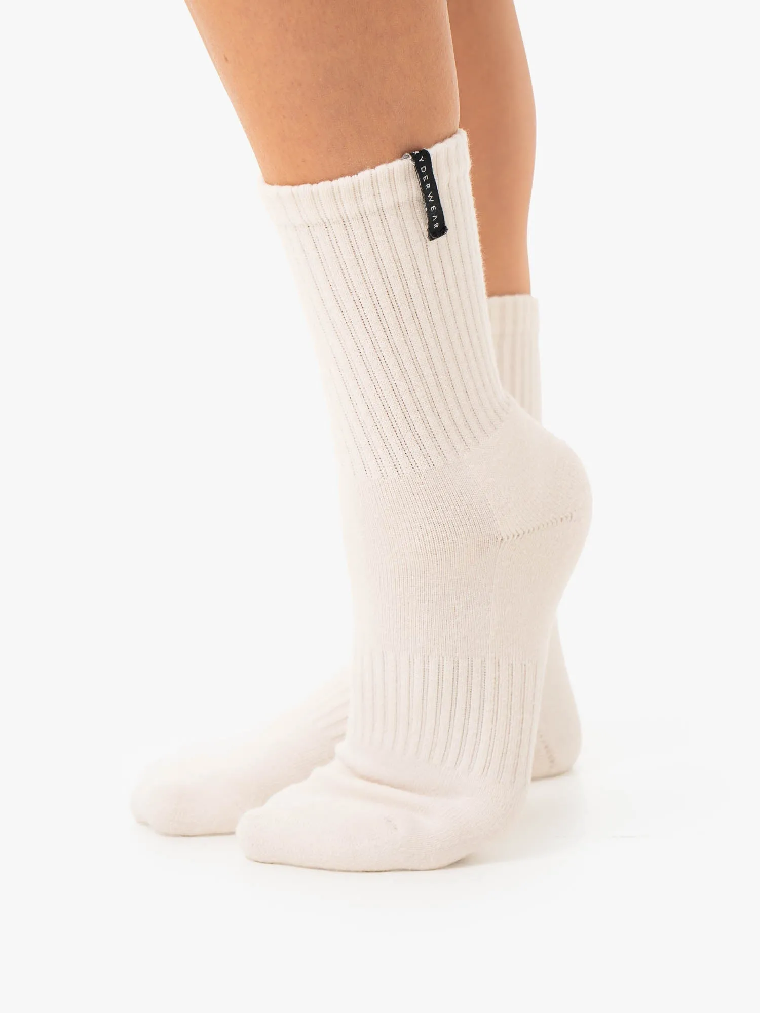Crew Socks - Vanilla Run Guard