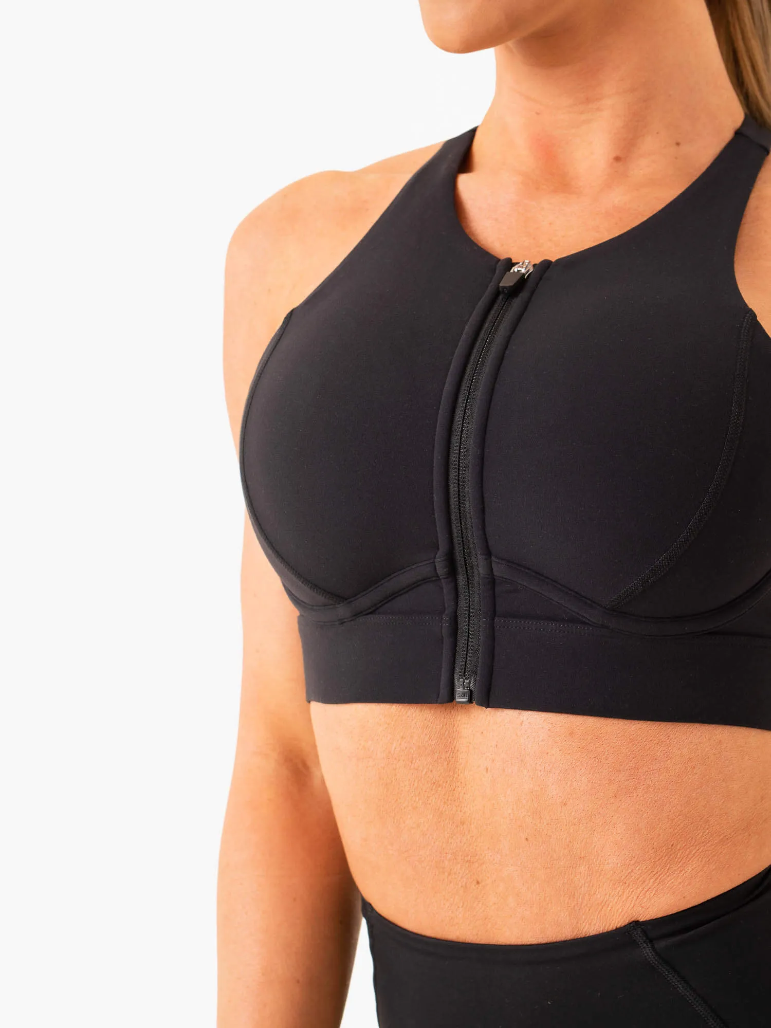 Critical High Impact Sports Bra - Black Multi Occasion