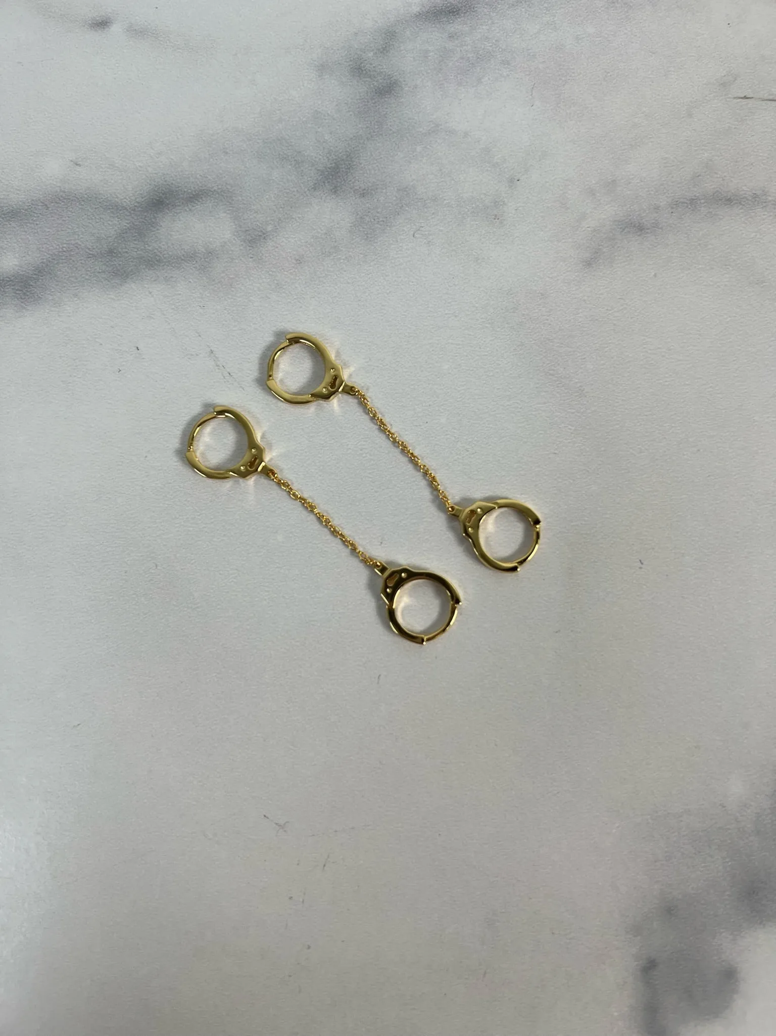 Cuffed Earring, Gold skincare pair
