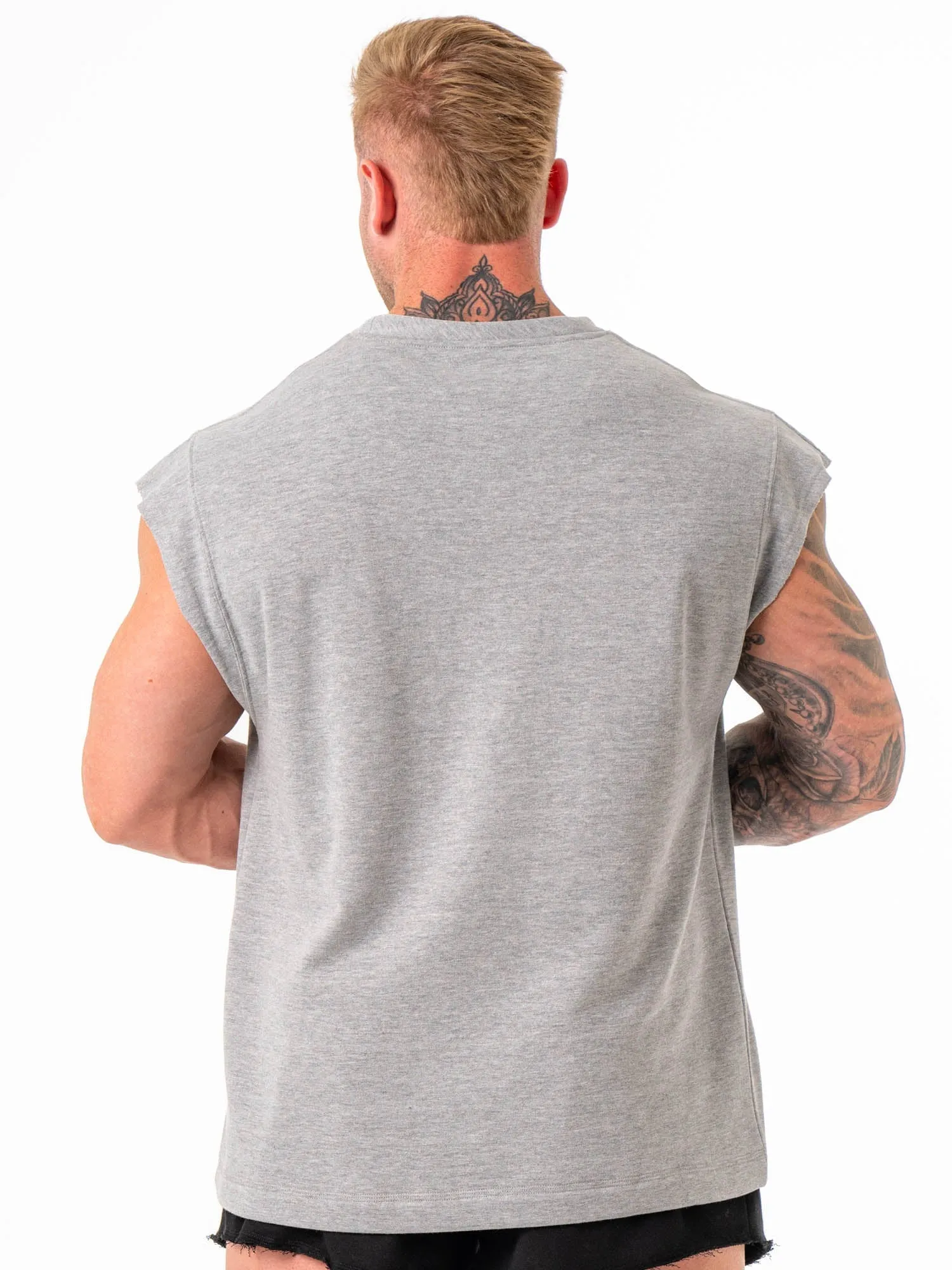 Cut Off Muscle Tank - Grey Marle outdoor gear