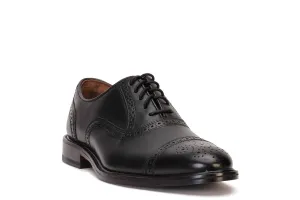 Daley Cap Toe Shoes - Black pure line