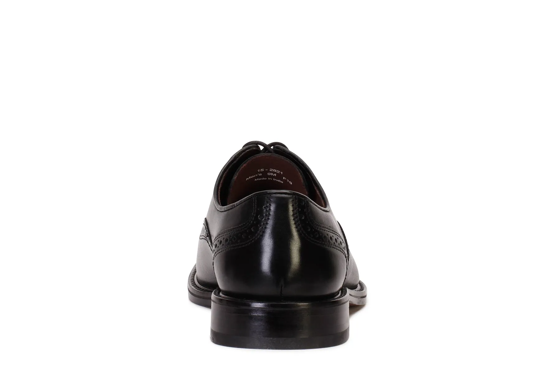 Daley Cap Toe Shoes - Black timeless feel