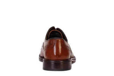 Daley Cap Toe Shoes - Tan understated class