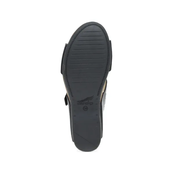 Dansko Women's Shannon Black Burnished walk smart