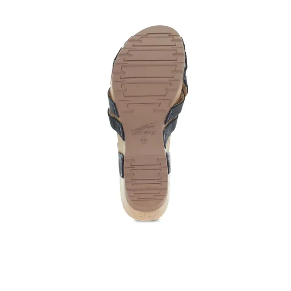 Dansko Women's Tinley Sandal Black Open Road