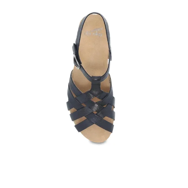 Dansko Women's Tinley Sandal Black Run Guard