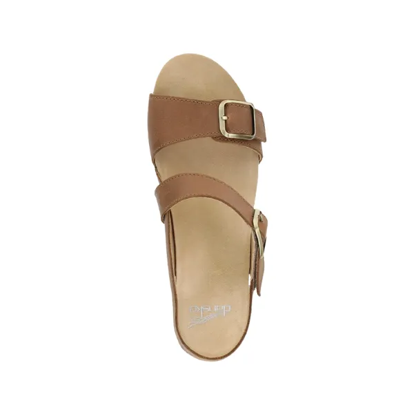 Dansko Women's Trinity Tan Burnished Nubuck extra air