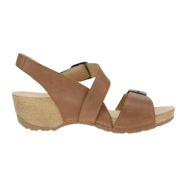 Dansko Women's Trinity Tan Burnished Nubuck durable vibe