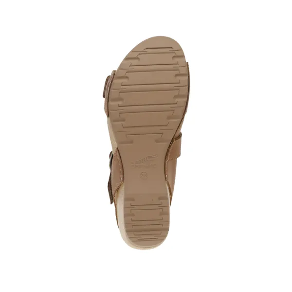 Dansko Women's Trinity Tan Burnished Nubuck wander light