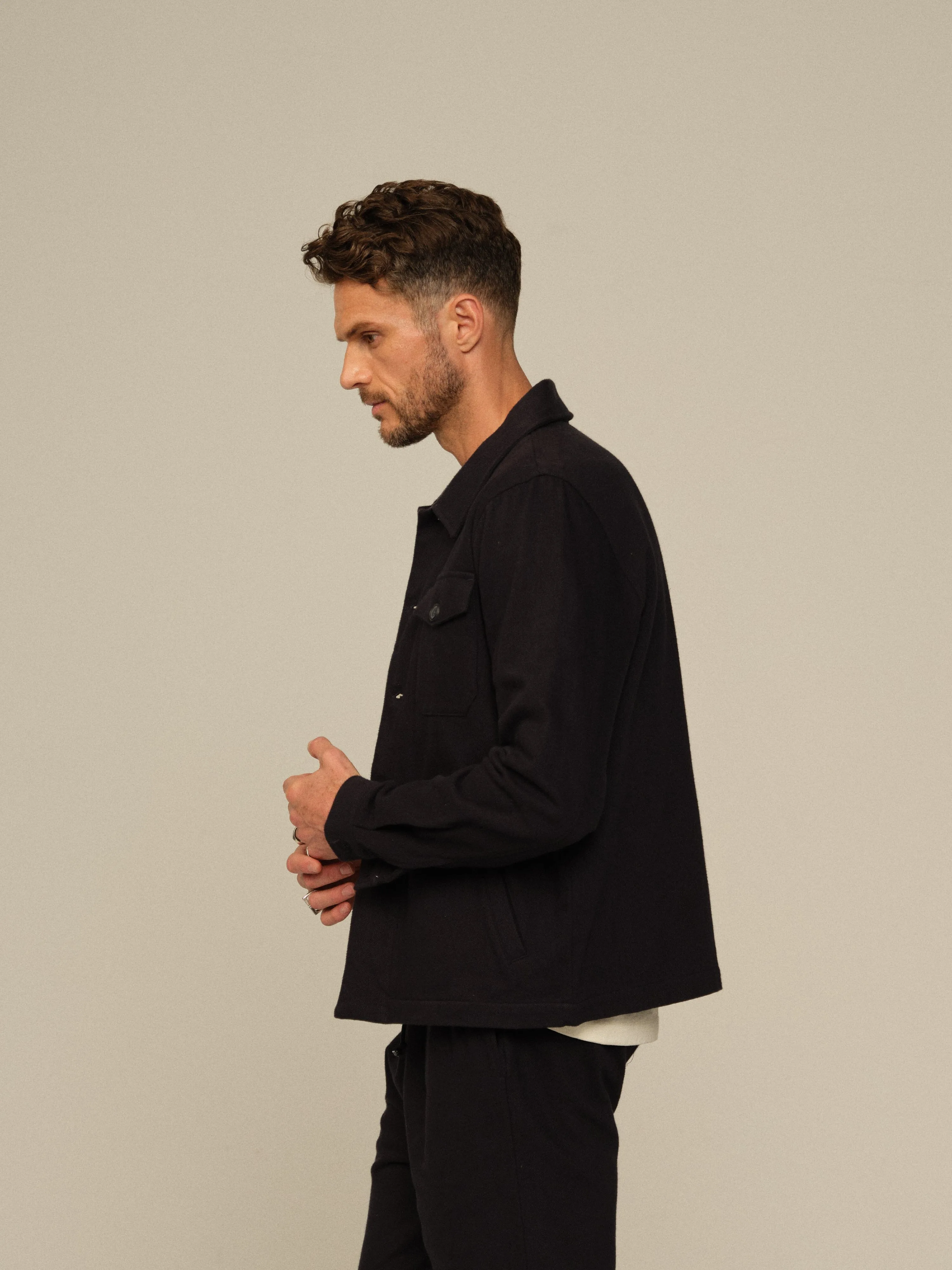 Dean Japanese Flannel Jacket - Final Sale wind protection